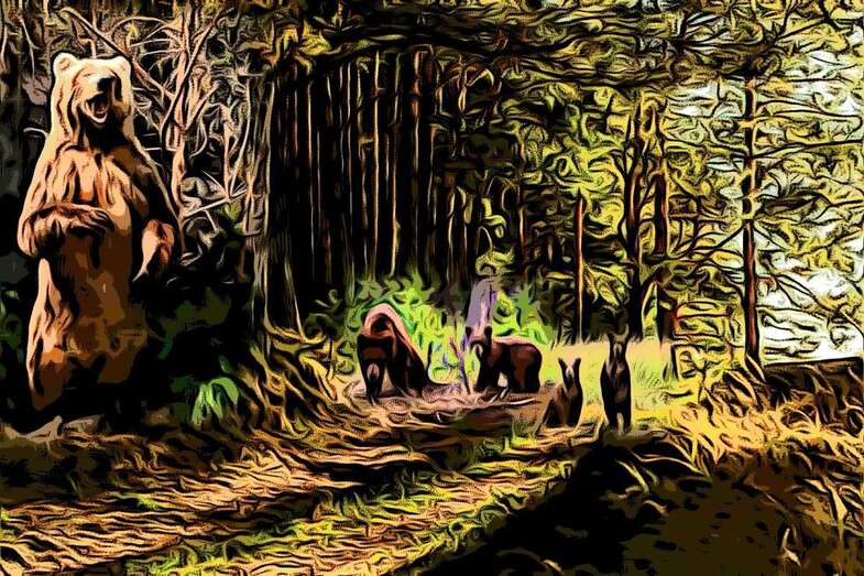 Dibujo de la fábula/TA.